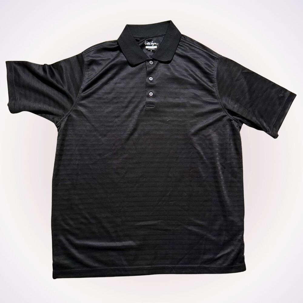 Walter Hagen Black Performance Polo | Sz M